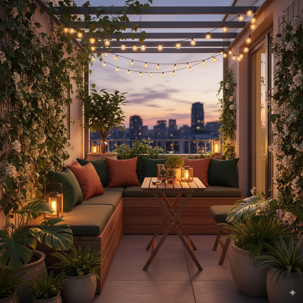 Consejos para decorar y organizar balcones y terrazas urbanas